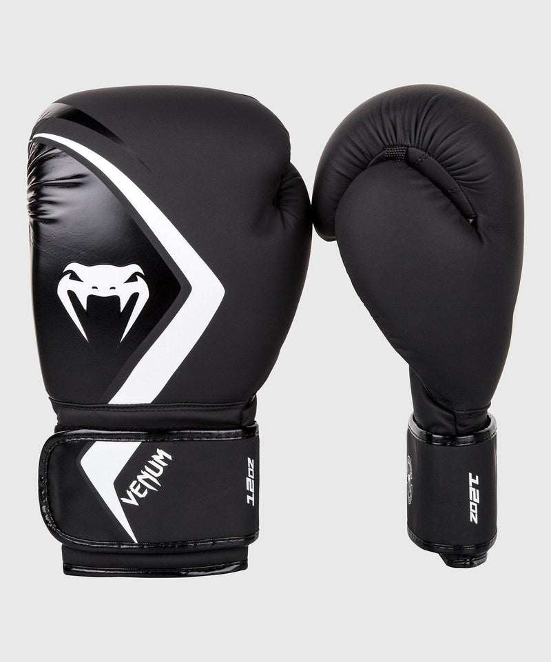 Guantes de Boxeo Venum Contender 2.0 â€? Negro/Gris-Blanco Foto 1