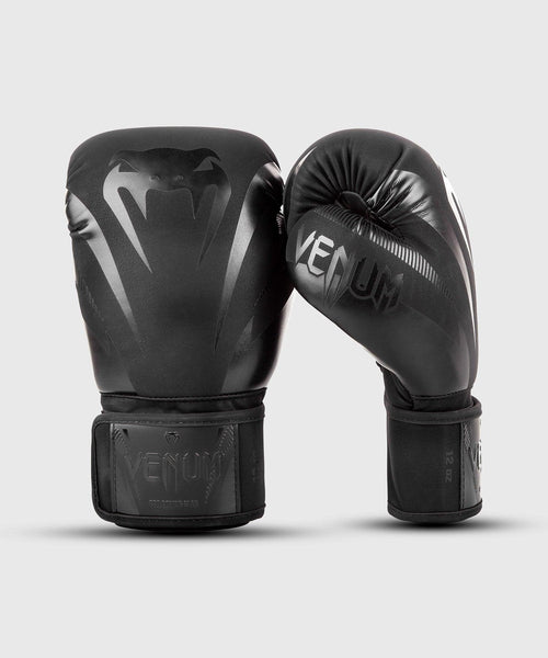 Guantes de Boxeo Venum Impact - Negro/Negro Foto 1