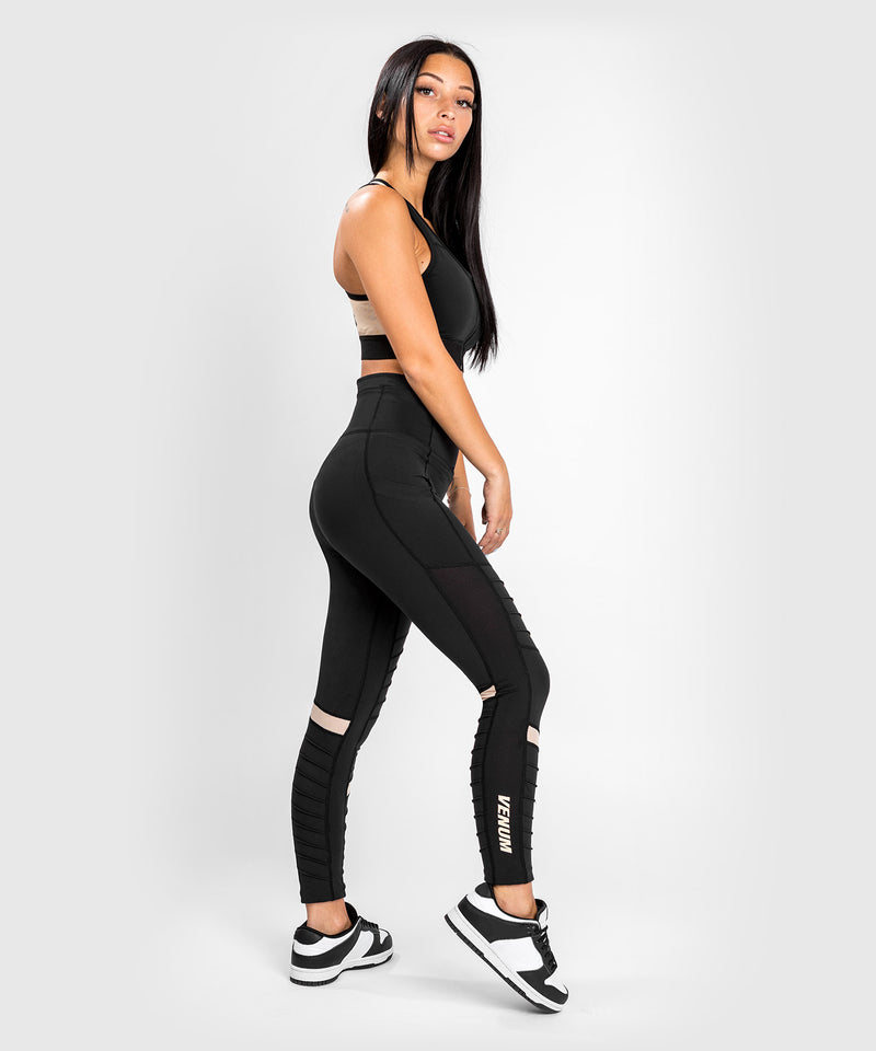 Leggings Venum Moto 7/8 - Negro/Arena