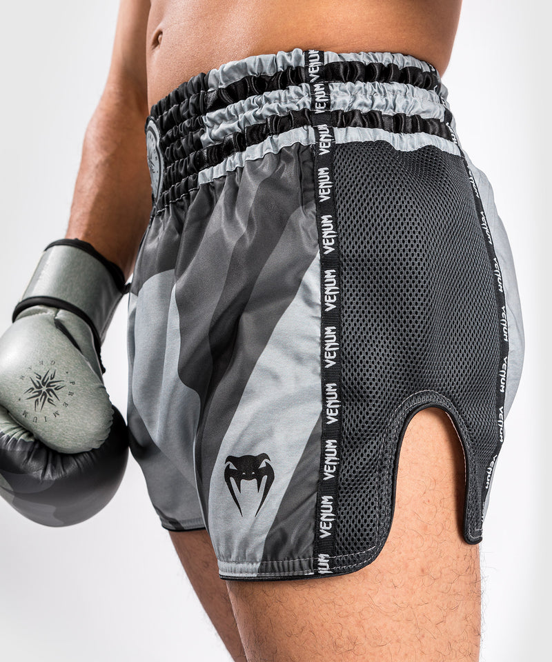 Shorts Venum Stone Muay Thai - Verde Mineral