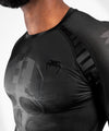 Rashguard Venum Skull - mangas largas - Negro / Negro 4