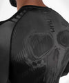 Rashguard Venum Skull - mangas largas - Negro / Negro 7
