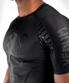 Rashguard Venum Skull - mangas cortas - Negro/Negro - 5