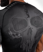 Rashguard Venum Skull - mangas cortas - Negro/Negro - 7