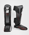 Espinilleras Venum Okinawa 3.0 - Negro/Rojo