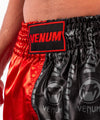 Pantalones cortos Venum Logos Muay Thai - Negro/Rojo Foto 5