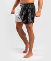 Pantalones cortos Venum Logos Muay Thai - Negro/Blanco Foto 3