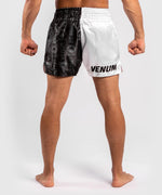 Pantalones cortos Venum Logos Muay Thai - Negro/Blanco Foto 2