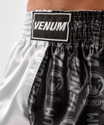 Pantalones cortos Venum Logos Muay Thai - Negro/Blanco Foto 5