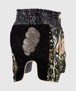 Pantal??n de Muay Thai Venum Absolute - Negro/Oro - Exclusivo Foto 3