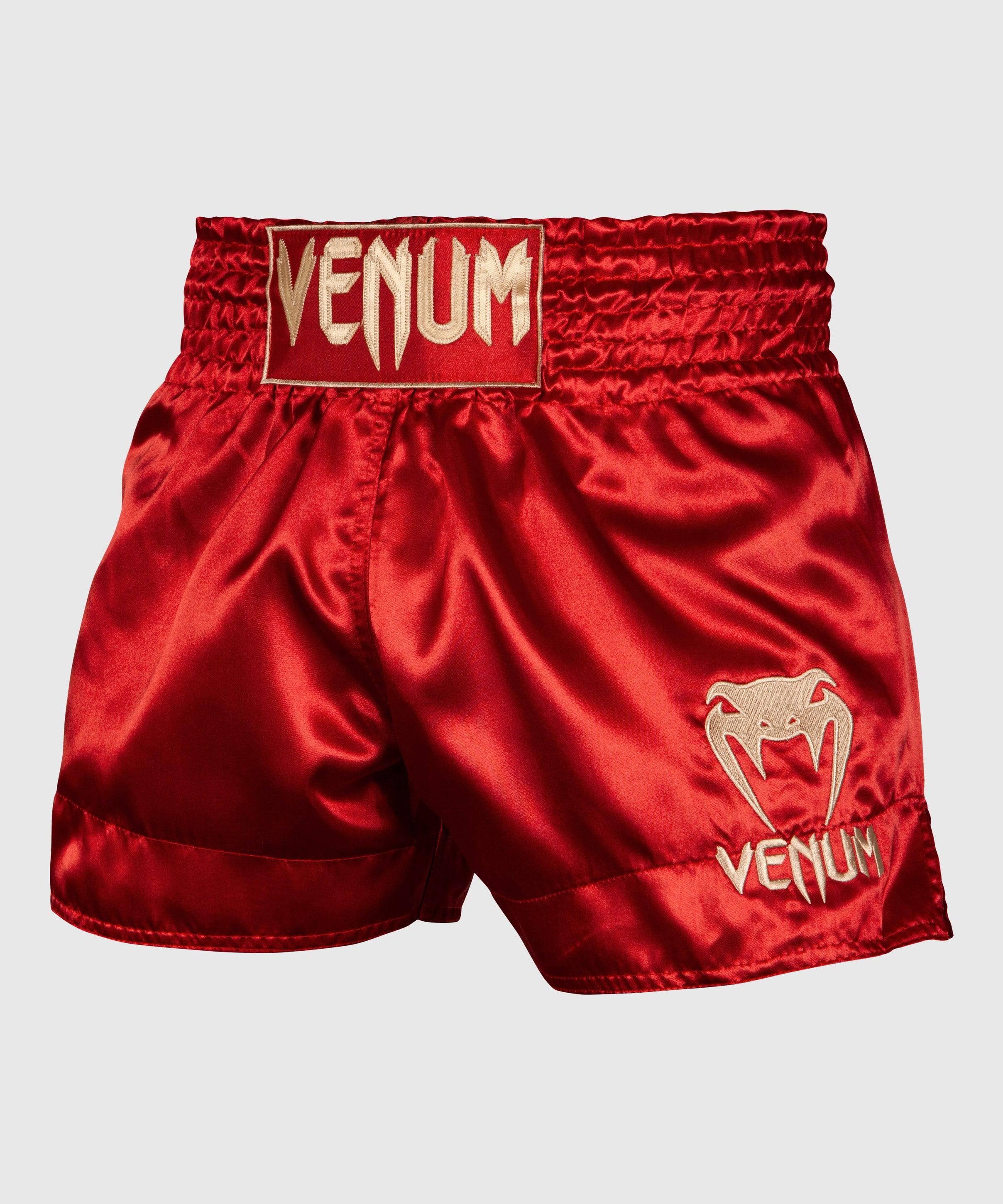 Pantal??n de Muay Thai Venum Classic - Burdeos/Oro Foto 2