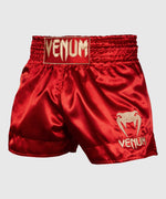 Pantalón de Muay Thai Venum Classic - Burdeos/Oro
