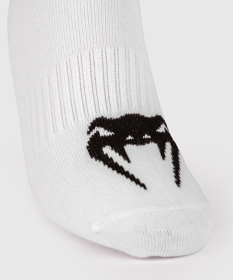 Venum Classic Footlet Sock - set of 3 - White/Black