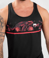 Camiseta de tirantes Venum Bali Jungle Dry Tech - Rojo