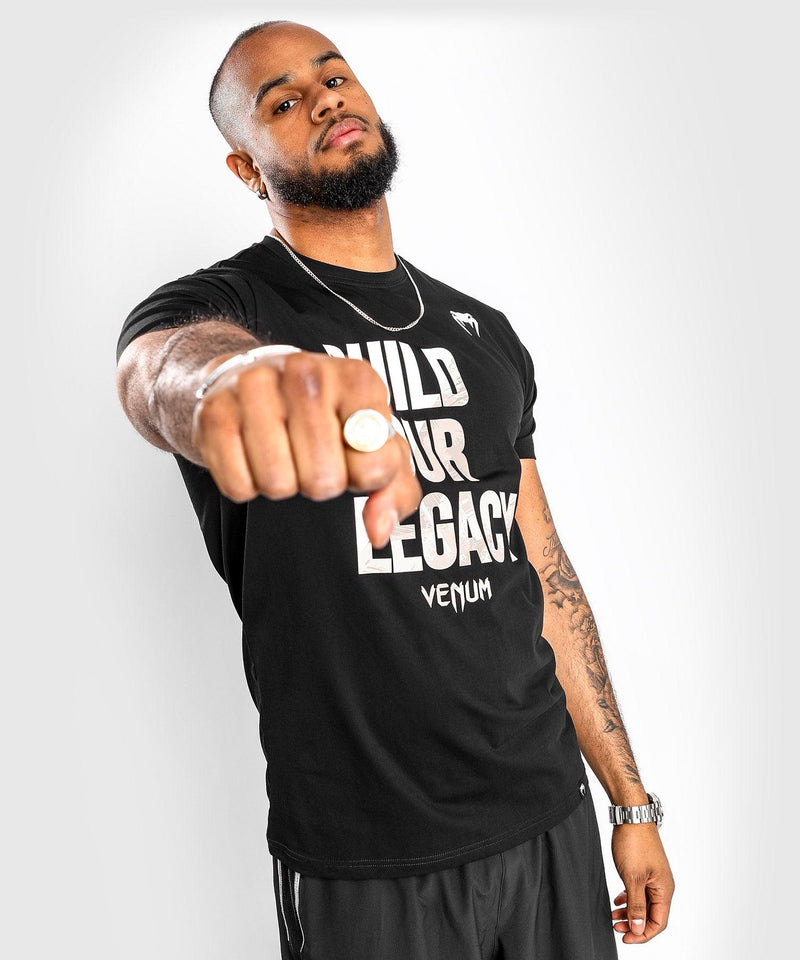 Camiseta Venum Build Your Legacy - Negro