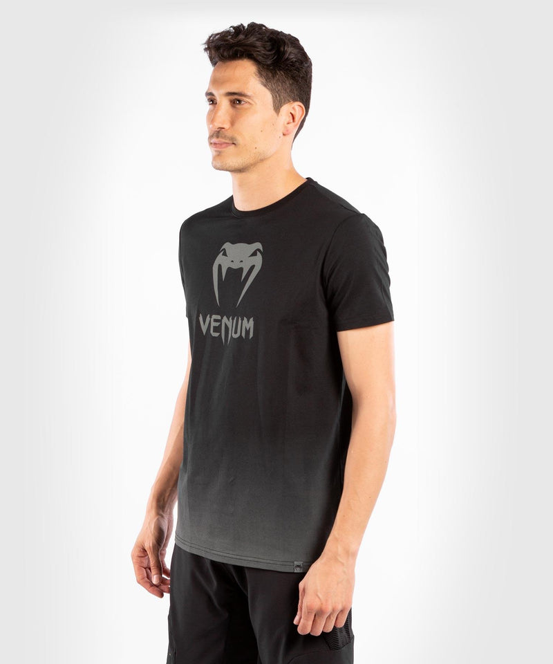 Camiseta Venum Classic - Negro/Gris oscuro Foto 3