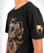 Camiseta Venum Dragon's Flight Kids - Blanco/Bronce