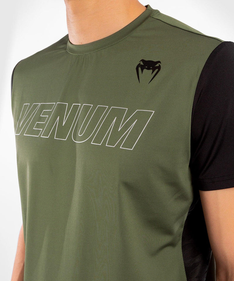 Camiseta Dry-Tech Venum Classic Evo - Caqui/Plata - 5
