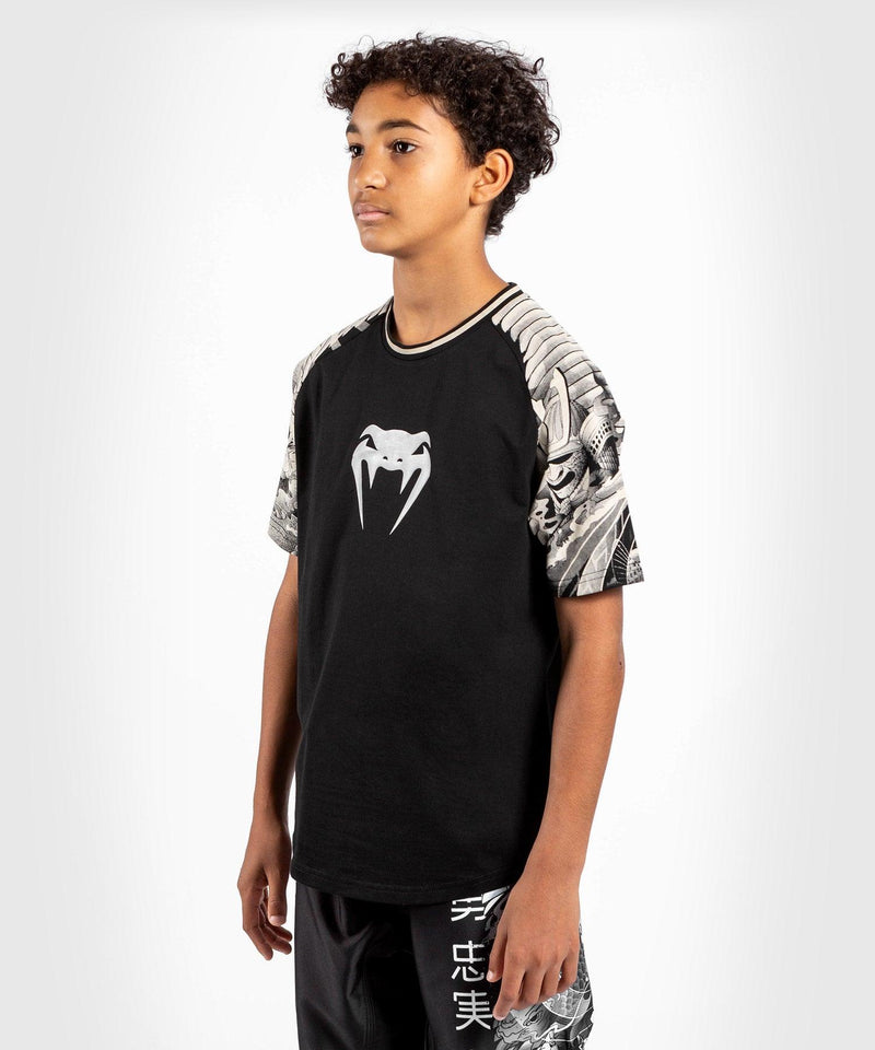 Camiseta Venum YKZ21 - para niños - Negro/Blanco