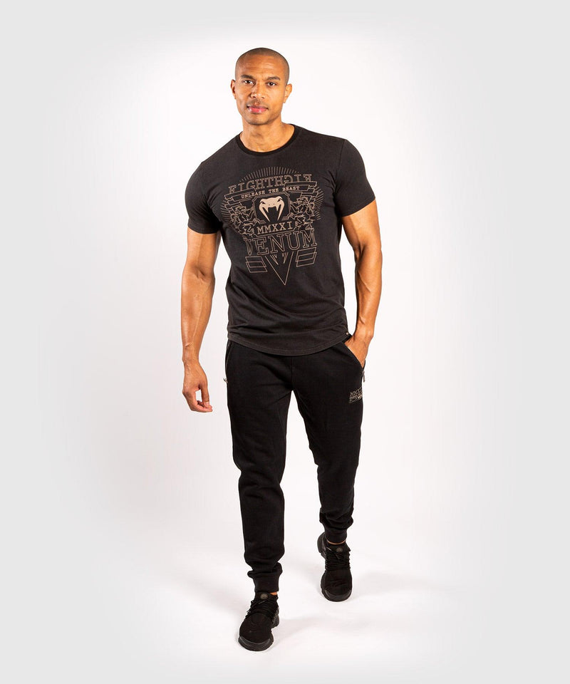 Camisetas Venum LIONS21 - Negro/Arena