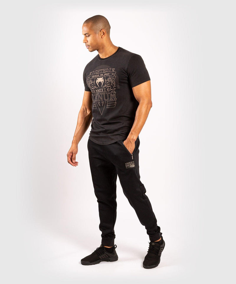 Camisetas Venum LIONS21 - Negro/Arena