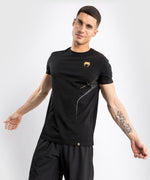 Camiseta de atletismo Venum - Negro/Dorado