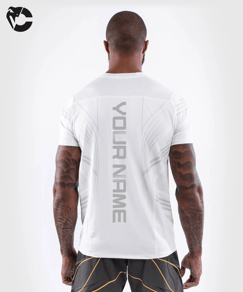 Camiseta T?©cnica Para Hombre Personalizada UFC Venum Authentic Fight Night - Blanco Foto 1