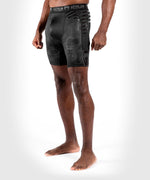 Shorts de compresión Venum Skull - Negro/Negro - 3