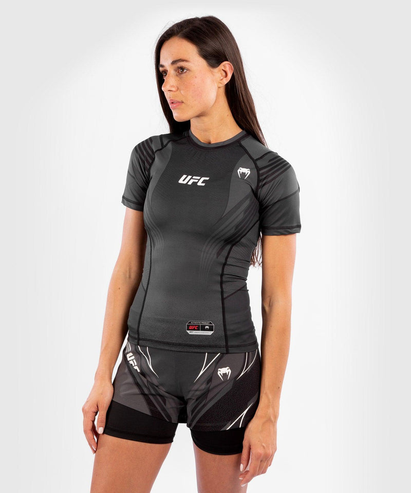 Camiseta De Compresi??n Para Mujer UFC Venum Authentic Fight Night - Negro Foto 3
