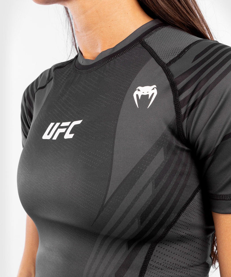Camiseta De Compresi??n Para Mujer UFC Venum Authentic Fight Night - Negro Foto 5