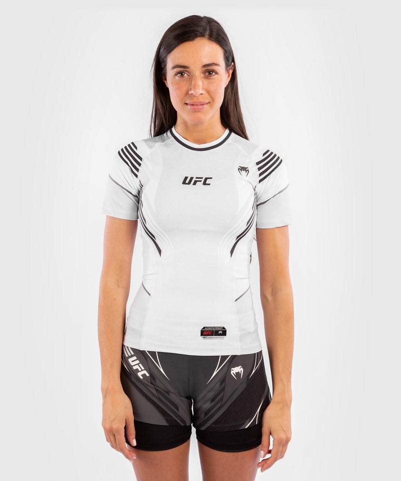 Camiseta De Compresi??n Para Mujer UFC Venum Authentic Fight Night - Blanco Foto 3