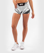 Pantal??n De Vale Tudo Para Mujer UFC Venum Authentic Fight Night â€? Modelo Corto - Blanco Foto 3