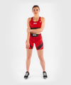 Pantal??n De Vale Tudo Para Mujer UFC Venum Authentic Fight Night â€? Modelo Largo - Rojo Foto 7