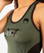 Camiseta T?©cnica Sin Mangas Para Mujer UFC Venum Authentic Fight Week Performance - Caqui Foto 4