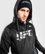 Sudadera Con Cremallera Para Hombre UFC Venum Authentic Fight Week - Negro