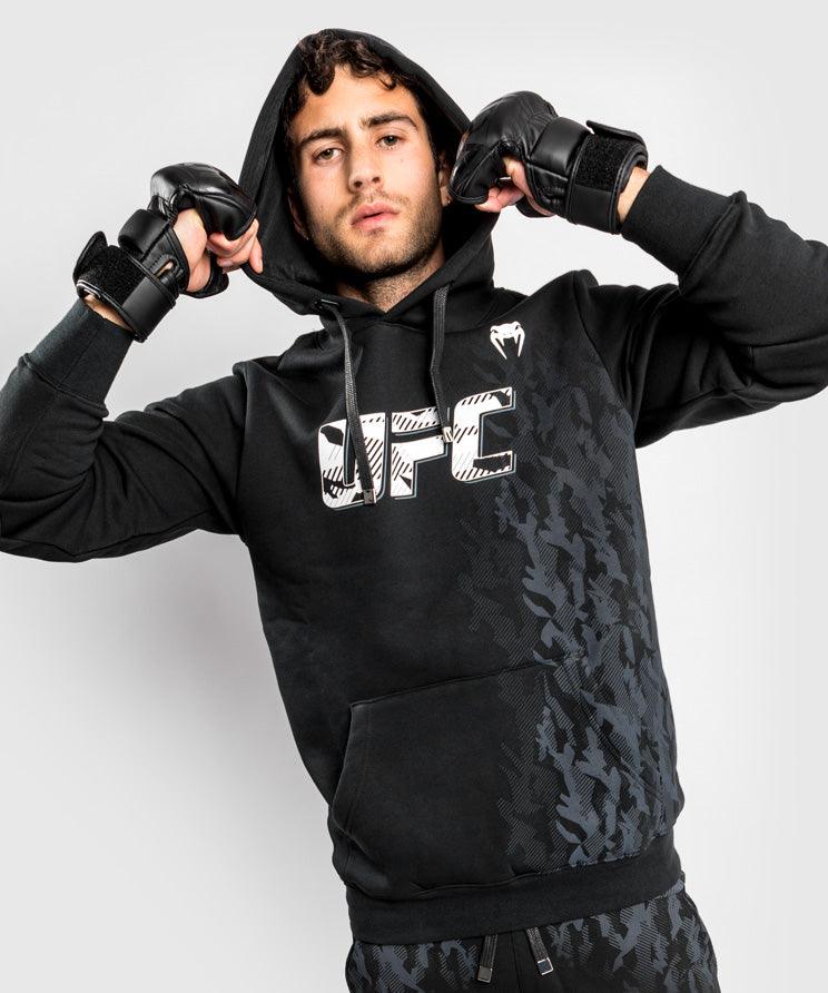 Sudadera Para Hombre UFC Venum Authentic Fight Week - Negro