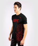 Camiseta De Algod??n Manga Corta Para Hombre UFC Venum Authentic Fight Week - Negro Foto 3