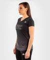 Camiseta De Algod??n Manga Corta Para Mujer UFC Venum Authentic Fight Week - Negro Foto 3