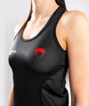 Camiseta sin mangas Venum UFC Performance Institute Dry Tech - Para mujer - Negro/Rojo