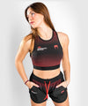 Sujetador Venum UFC Performance Institute - Negro/Rojo