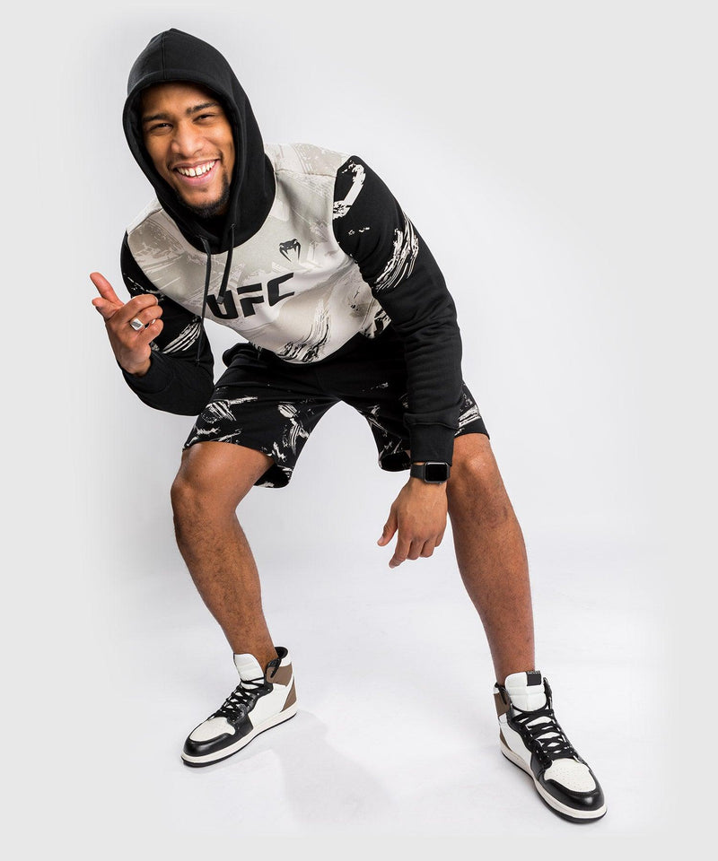 Sudadera con capucha UFC Venum Authentic Fight Week 2.0 - Arena/Negro