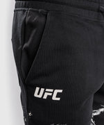 Pantalones cortos de algodón UFC Venum Authentic Fight Week 2.0 - Negro/Arena