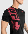 UFC Venum Authentic Fight Week 2.0 T-Shirt - Short Sleeves - Black/Red