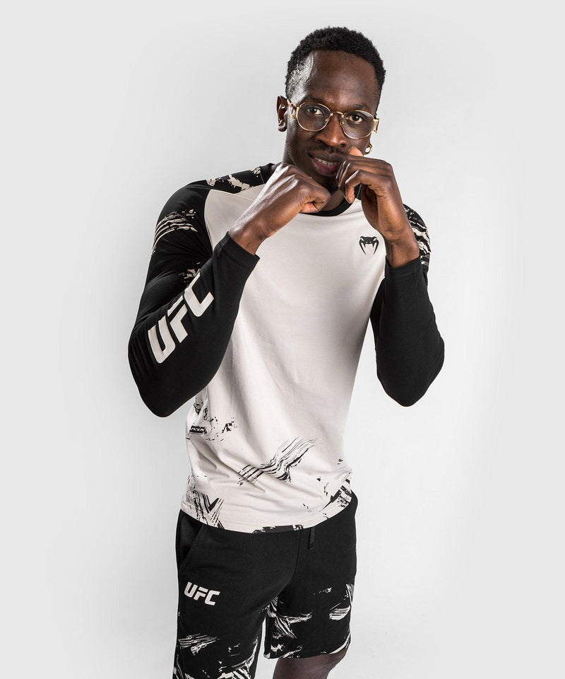 UFC Venum Authentic Fight Week 2.0 T-Shirt - Long Sleeves - Sand/Black