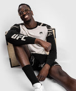 UFC Venum Authentic Fight Week 2.0 T-Shirt - Long Sleeves - Sand/Black