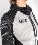 UFC Venum Authentic Fight Week 2.0 Zip Hoodie - For Women - Black/Sand