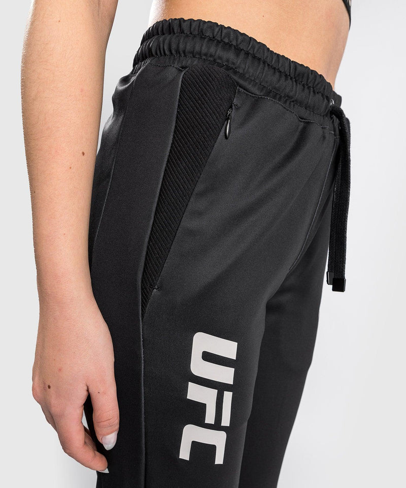 Pantalones deportivos UFC Venum Authentic Fight Week 2.0 - Para mujer - Negro/Arena