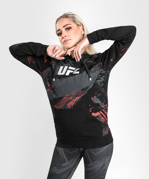 Sudadera con capucha UFC Venum Authentic Fight Week 2.0 - Para mujer - Negro