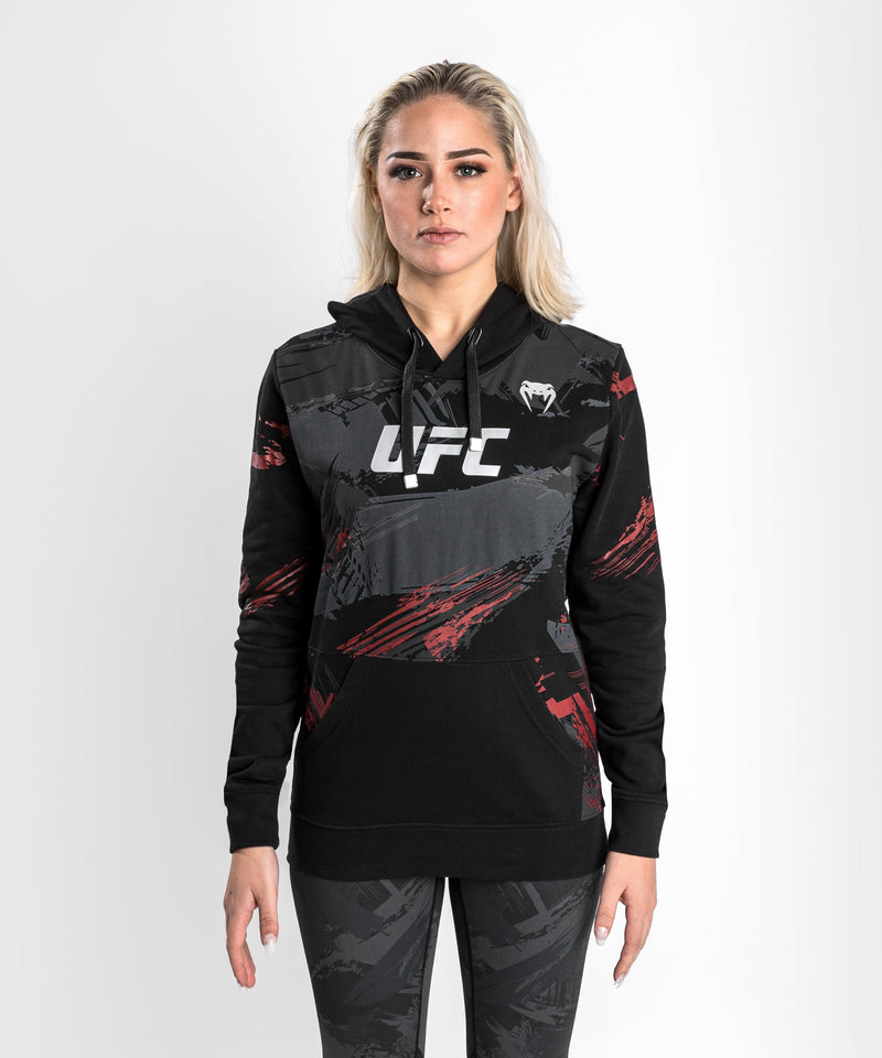 Sudadera con capucha UFC Venum Authentic Fight Week 2.0 - Para mujer - Negro