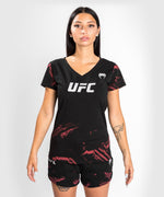 UFC Venum Authentic Fight Week 2.0 T-Shirt - For Women - Black/Red
